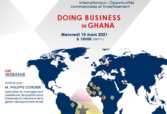 Webinaire de l’ASMEX ‘’Doing business with Ghana’’